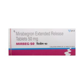 Mirabegron 50mg Tablet  Mirbeg
