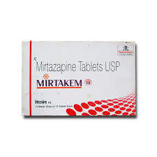 Mirtazapine 15mg Tablet Mirtakem