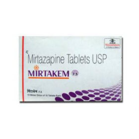Mirtazapine 7.5mg Tablet Mirtakem