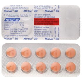 Mirtazapine 30mg Tablet Mirtaz