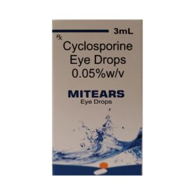 Cyclosporine 0.05% 3ml Mitears eye drop