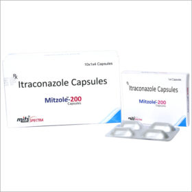 Itraconazole 200mg Capsule Mitzole