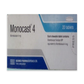 Montelukast 4mg Tablet Monocast