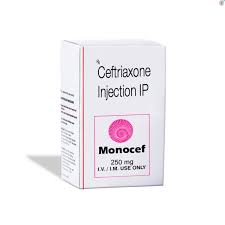 Ceftriaxone 250mg Injection Monocef
