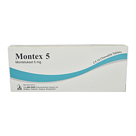 Montelukast 5mg Tablet Montex
