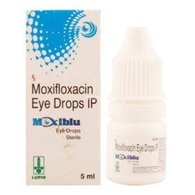 Moxiblu 5ml Eye Drop Moxifloxacin