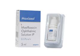 Moxizest 5ml Eye Drop Moxifloxacin