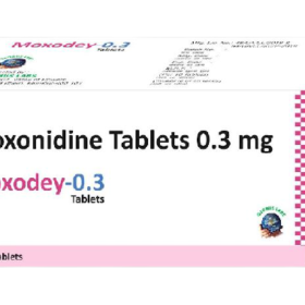 Moxonidine 0.3mg Tablet Moxodey