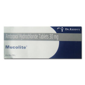 Mucolite 30mg Tablet Ambroxol