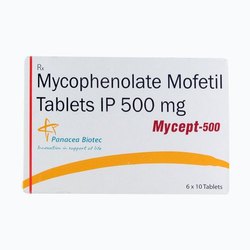 Mycept 500mg Capsule Mycophenolate mofetil