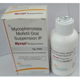 Mycophenolate Mofetil 1g/5ml Suspension Mofecon