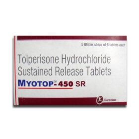Myotop SR 450mg Tablet Tolperisone