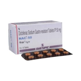 Diclofenac 50mg Tablet Nac 50