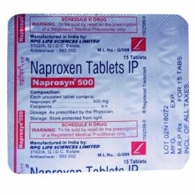 Naproxen 500mg Tablet Naprosyn