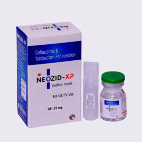 Ceftazidime 281.25mg Injection Neozid XP