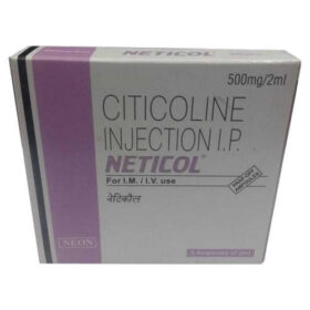 Neticol 500mg Injection Citicoline