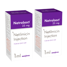 Netilmicin 25mg Injection Netrobact