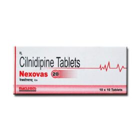 Cilnidipine 20mg tablet Nexovas