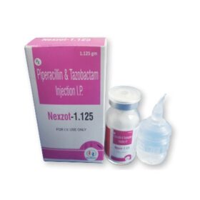 Piperacillin Tazobactum 1000mg+125mg Nexzot 1.125 Injection