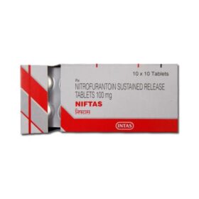 Nitrofurantoin 100mg Tablet Niftas