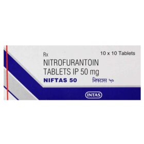 Nitrofurantoin 50mg Tablet Niftas
