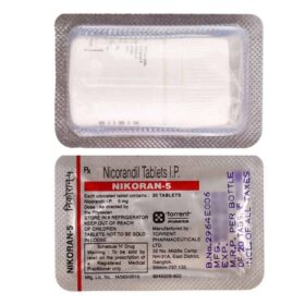 Nicorandil 5mg Tablet Nikoran