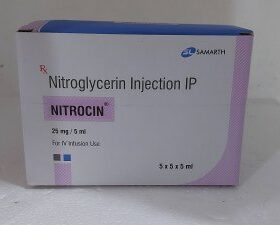Nitroglycerin 25mg Injection Nitrocin