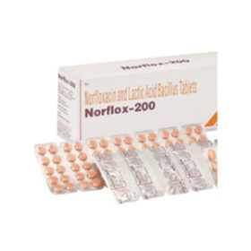 Norfloxacin 200mg Tablet Norflox 200