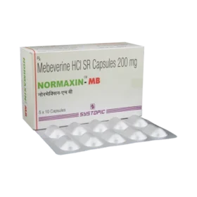 Normaxin Mb 200mg Capsule Mebeverine