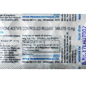 Norethisterone  10mg Tablet Nortas CR