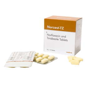 Norfloxacin 400mg Tablet Norzest TZ