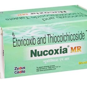 Etoricoxib+Thiocolchicosidein 60mg+4mg Nucoxia MR Tablet