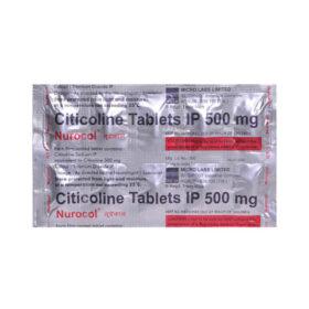 Nurocol 500mg tablet Citicoline