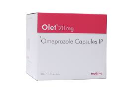 Omeprazole 20mg Capsule Olet