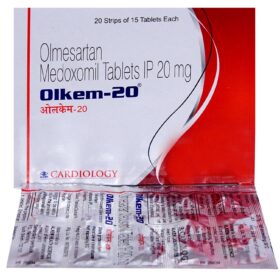 Olmesartan 20mg Tablet Olkem