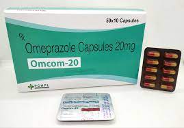 Omeprazole 20mg Capsule Omcom