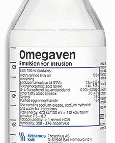 Eicosapentaenoic acid + Docosahexaenoic acid Omegaven