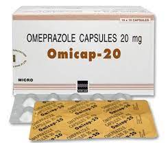 Omeprazole 20mg Capsule Omicap