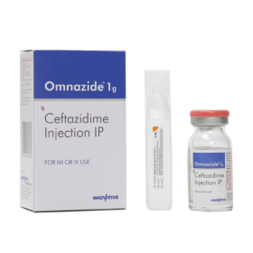 Ceftazidime 1000mg Injection Omnazide