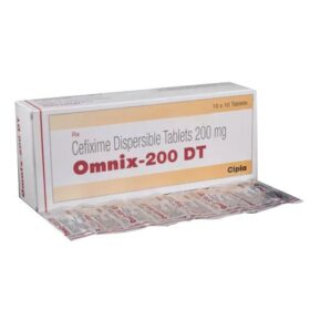 Cefixime 200mg Tablet Omnix 200 DT