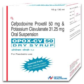 Opox CV 50ml Syrup Cefpodoxime