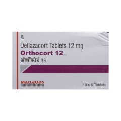 Deflazacort 12mg Tablet Orthocort