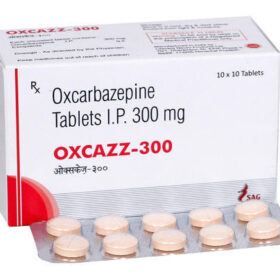 Oxcarbazepine 300mg Tablet Oxcazz