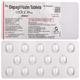 Oxra 10mg tablet Dapagliflozin