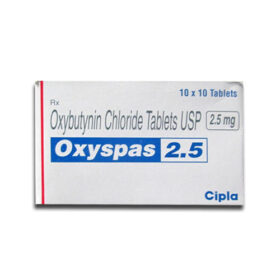 Oxybutynin 2.5mg Tablet Oxyspas