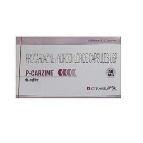 Procarbazine 50mg Capsule P Carzine