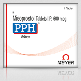 PPH 600mcg Tablet  Misoprostol