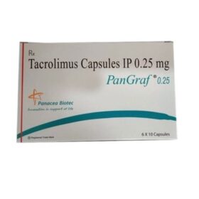 Tacrolimus 0.25mg Capsule Pangraf