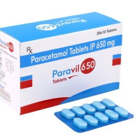 Paravil 650mg Tablet Paracetamol