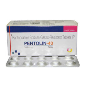 Pantoprazole 40mg Tablet Pentolin